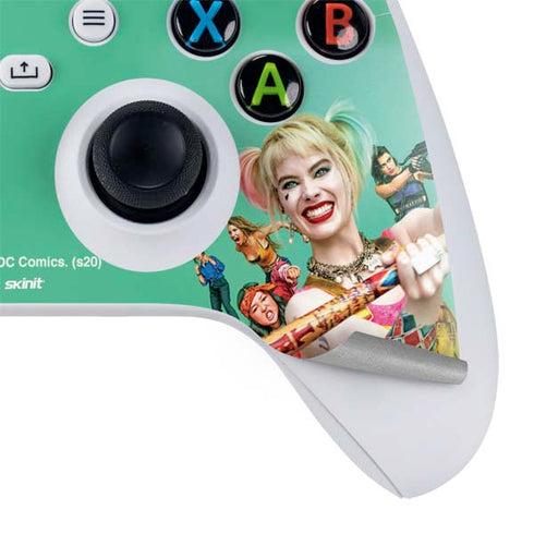 DC Comics Harley Quinn Birds of Prey Movie Poster Xbox Series S Controller Skin